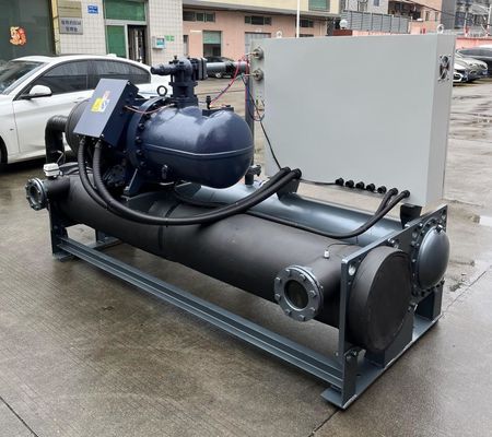 JLSW-100D винтовая машина для охлаждения воды для химической фармацевтической обработки металлов