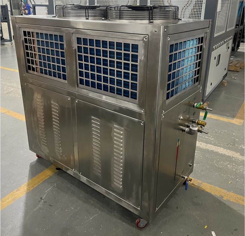 JLSB-8HP PLC Нержавеющая сталь Водоохладитель Тип прокрутки для пищевой обработки