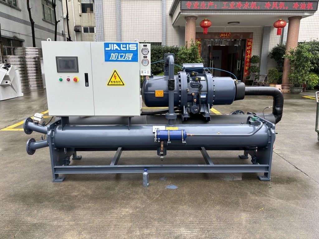 JIALIS 380-415V винтовой охлаждаемый водой чиллер Grundfos/Wilo насос 5\u2103-35\u2103 Температурный диапазон